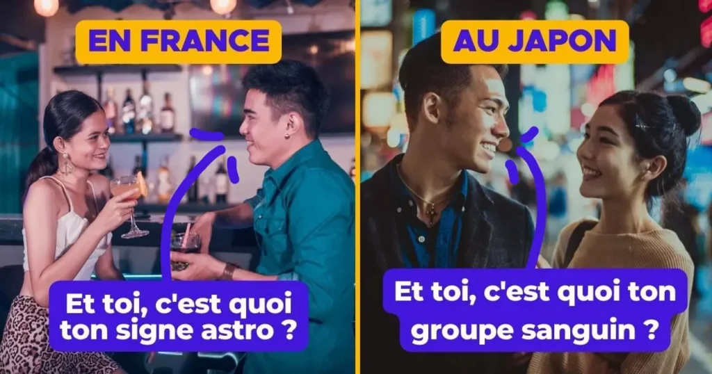 Top 20 des différences entre le couple en France vs au Japon